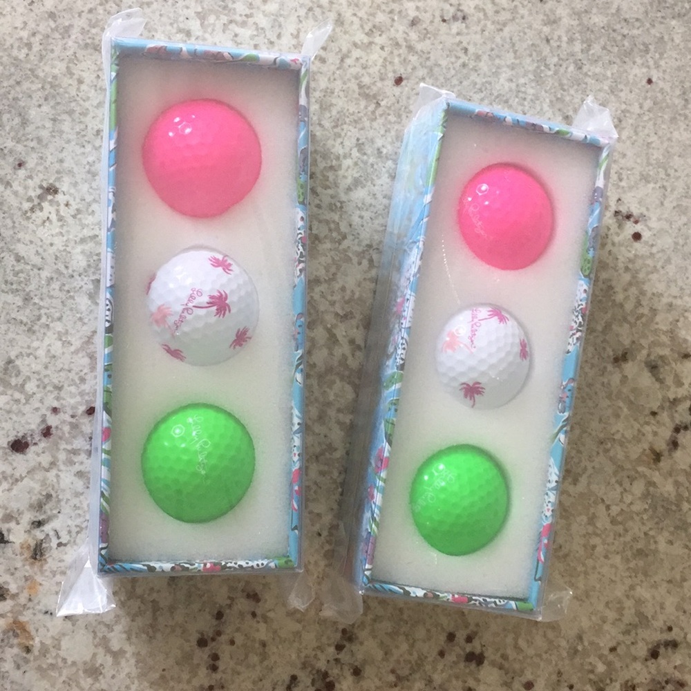🌴Set of Two Lilly Pulitzer Golf Balls🌴